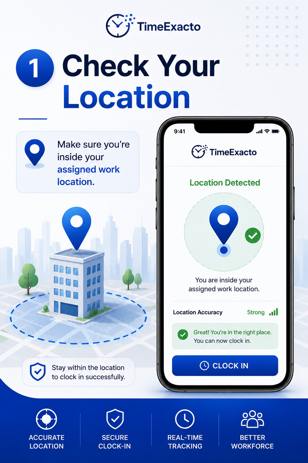 Check your assigned work location